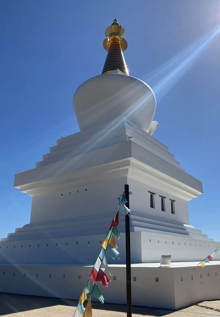 Stupa of Enlightenment: the largest Buddhist stupa in the West, free to enter